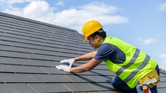 Repairing a Roof on Your House