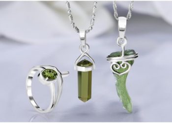 Real Moldavite Jewelry