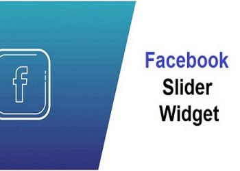 Facebook slider widget on the WordPress