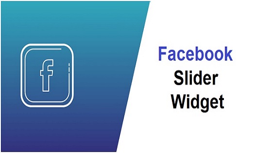 Facebook slider widget on the WordPress