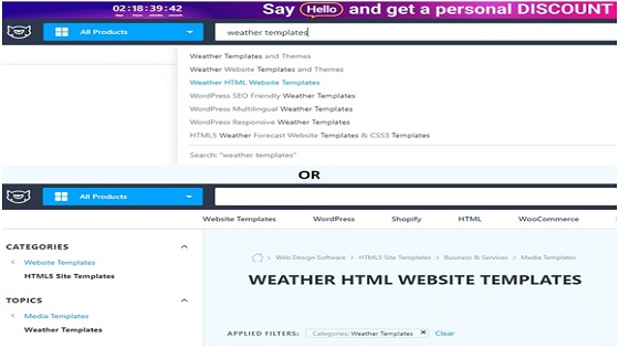 Where to Buy a Meteorology HTML5 Template